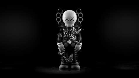 3840x2160 Dark Kaws Black 4K ,HD 4k Wallpapers,Images,Backgrounds ...