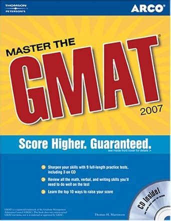 Arco Master The GMAT Peterson S Master The GMAT Arco Amazon Es Libros