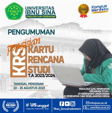 Pengisian Krs Kartu Rencana Studi Fakultas Ilmu Kesehatan