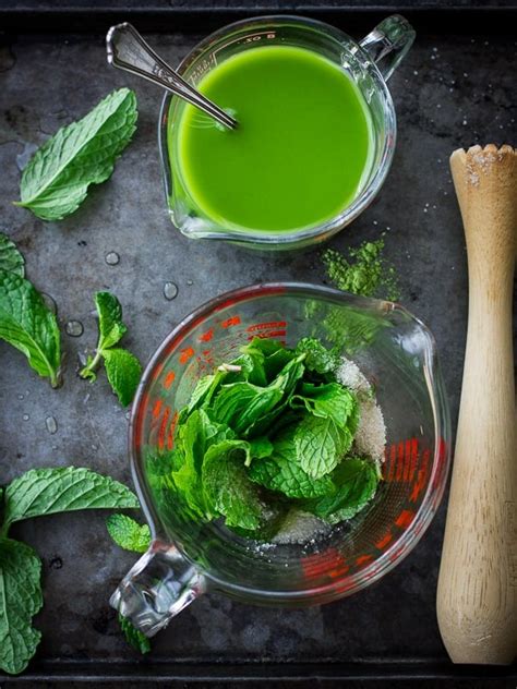 Mint Julep Matcha Cocktails The Bojon Gourmet