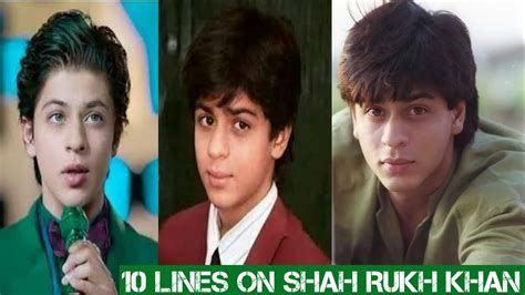 Shah Rukh Khan Biography In Hindi Shahrukh Ke Bare Mein Lines