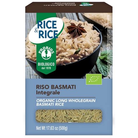 Rice Rice Riso Basmati Integrale Probios G Farmacia Loreto