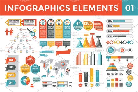 Infographics Word Logo | Pre-Designed Illustrator Graphics ~ Creative Market