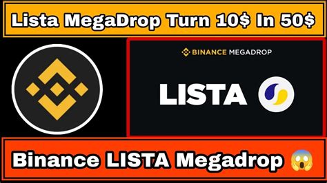 Lista Megadrop Binance Megadrop Lista Airdrop Binance Web 3