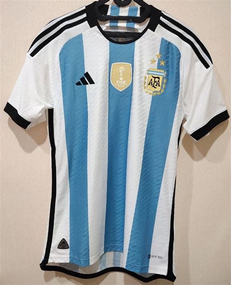 Jersey Original Argentina Home Authentic Player Issue Winners