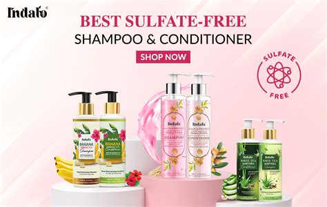 Sulphate-Free Shampoo & Conditioners For A Kiss Of Gentleness – Indalo