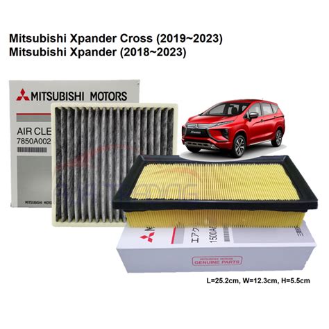 Combo Air Filter And Charcoal Cabin Filter For Mitsubishi Xpander