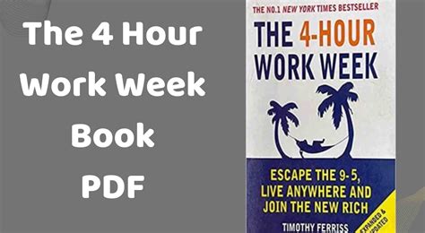 द फोर अवर वर्क वीक पुस्तक मराठी The 4 Hour Work Week Book Download In