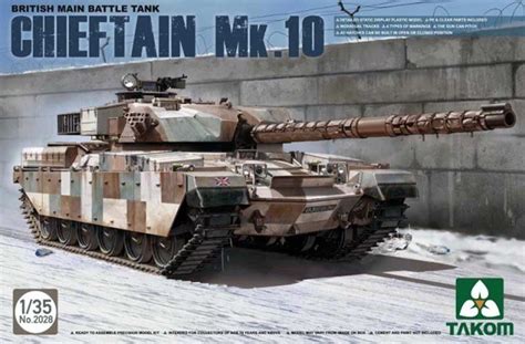 Chieftain Mk10 British Main Battle Tank 135 Takom