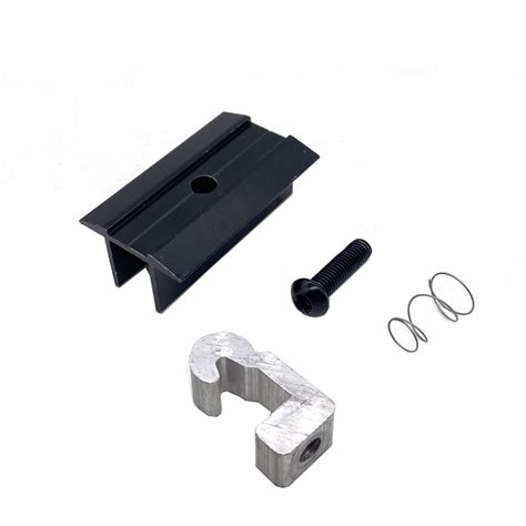 Aluminum Square Mid Clamp End Clamp for Solar Panel Mounting Structure ...