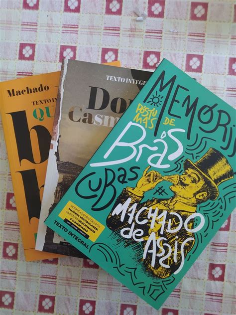 Kit 3 Livros Para Vestibular Literatura Brasileira Escritor