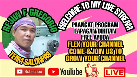 Paangat Program Lapagan Dikitan Free Ayuda At Kantahan Youtube