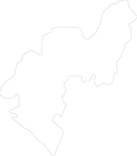 Premium Vector Ondo Nigeria Outline Map