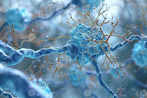 Neuronas Con Dendritas Afectadas Por Placas Amiloides En Enfermedad De Alzheimers Ai Generativo