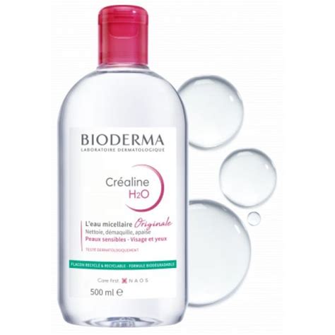 Bioderma Crealine H O Ml Solution Eau Micellaire D Maquillante Net