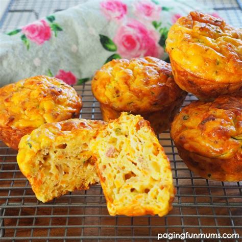 Zucchini and Sweet Potato Savoury Muffins - Paging Fun Mums