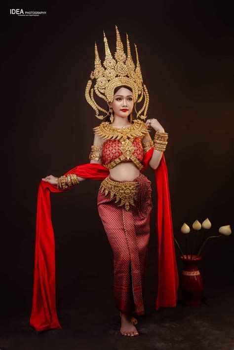 🇰🇭 Beautiful Cambodia Traditional Costume In Angkor Period 🇰🇭 Cambodia Dress Khmer Empire