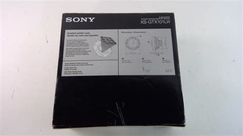 Sony Xplod Car Subwoofer | Property Room