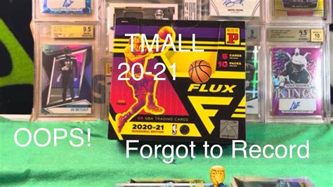 Panini Flux Nba Basketball Oops I Forgot To Hit Record