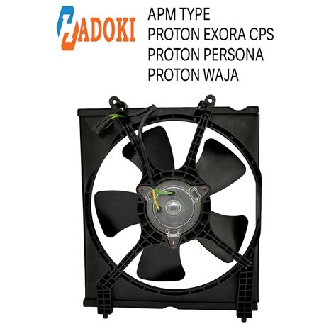 Proton Gen 2 Persona Exora CPS Waja Radiator Fan Motor Assy Shopee