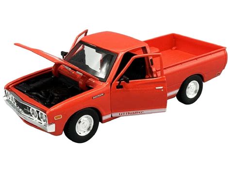 Carro Pick Up Datsun De A Escala Color Rojo Maisto Precio