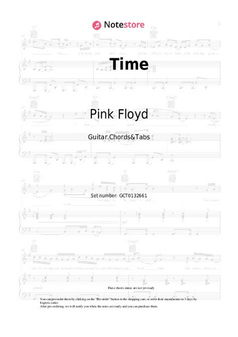 Time chords and tabs Pink Floyd in Note-Store.com | Guitar.Chords&Tabs ...