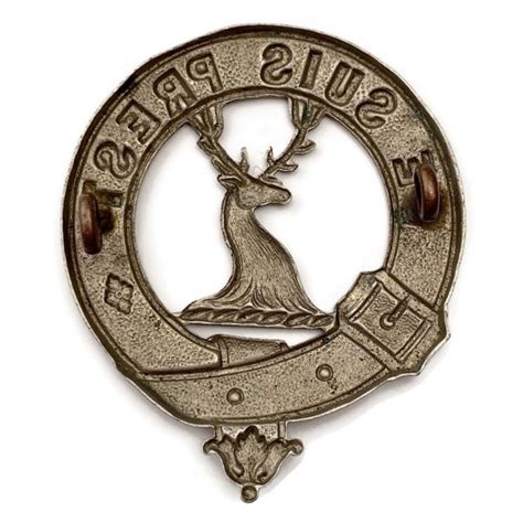 The Lovat Scouts Regiment Lovat's Scottish Cap Badge