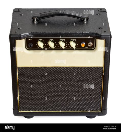 Vintage Guitar Amplifier Stock Photo Alamy