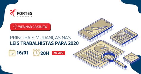 Webinar Principais Mudan As Nas Leis Trabalhistas Para