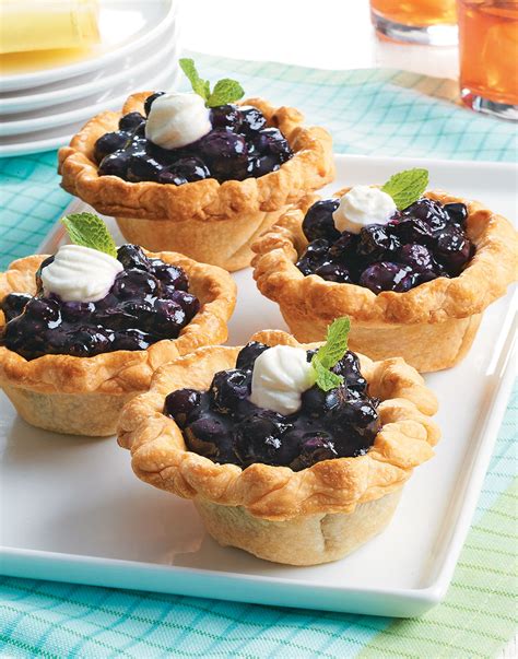 Mini Blueberry Pies Recipe