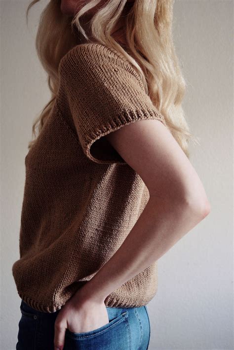 Ravelry The Classic Tee By Darling J Adore Chunky Knit Sweater