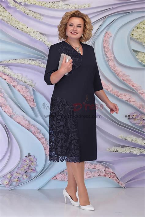 Green Tea Length Mother Of The Bride Dresses Plus Size Womens Dresses