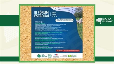 Bahia Rural Agenda Rural Veja Eventos Que Acontecem Na Capital E No