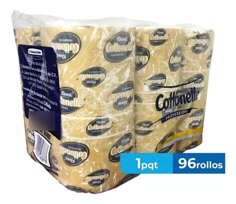 Kleenex Cottonelle Papel Higiénico 96 Rollos 300 Hojas Envío gratis