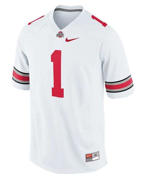 Nike Men's Ohio State Buckeyes Replica Football Game Jersey | Nike ohio ...