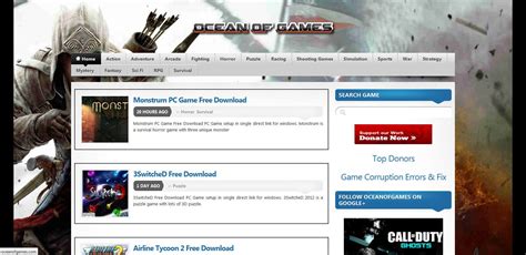 Top Free PC Game Websites to Download Free Games