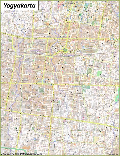 Yogyakarta Map | Indonesia | Discover Yogyakarta with Detailed Maps