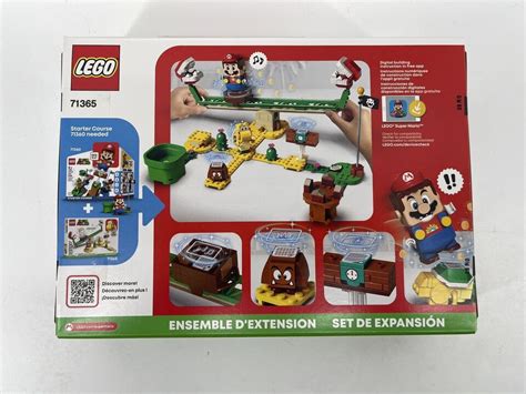 Lego Super Mario Piranha Plant Power Slide Expansion Set New