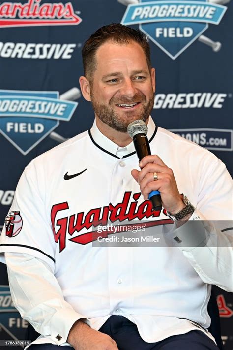 Stephen Vogt Is Introduced As The 45th Manager Of The Cleveland News Photo Getty Images