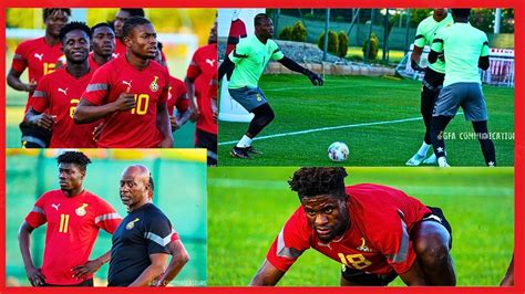 GHANA V CONGO 24 BLACK METEORS PLAYERS TRAIN IN MOROCCO U23