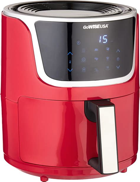 Crux White Touchscreen Electric Air Fryer 37 Quart Home And Kitchen