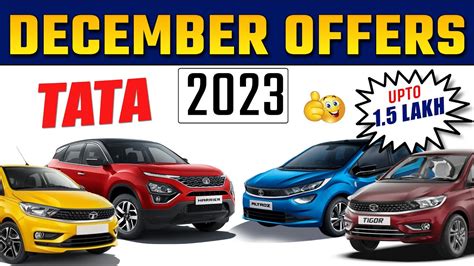 TATA Discount Offers December 2023 Tata Year End Offers 2023 YouTube