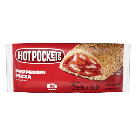 Hot Pockets Pepperoni Pizza 4 Ounce 30 Per Case FoodServiceDirect Widest Variety In