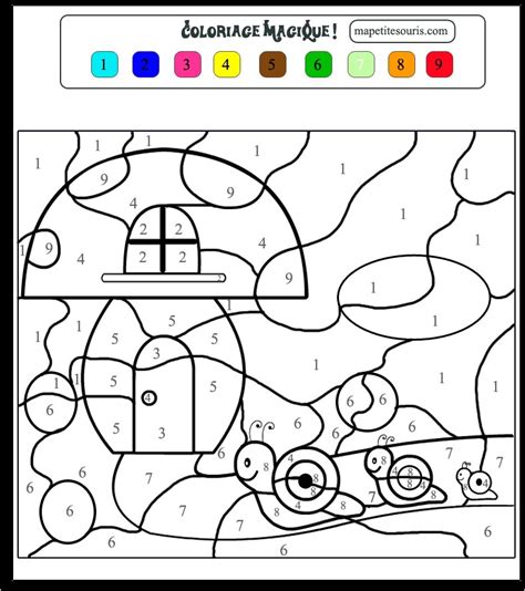 Coloriage Magique Pour Enfant Coloriage Magique 192 Dessins Imprimer Et