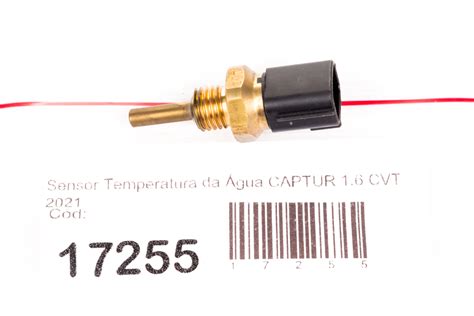 Sensor Temperatura da Água CAPTUR 1 6 2017 a 2021 Genebra Autopeças