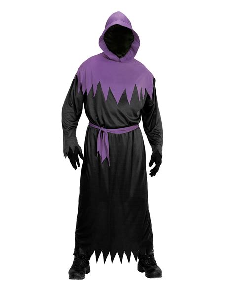 Phantom Costume With Purple Collar for Halloween | Horror-Shop.com