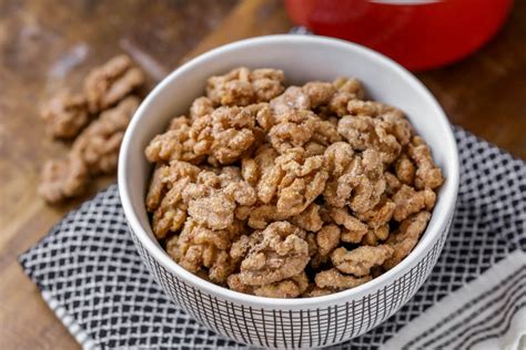 Easy Candied Walnuts Recipe Lil Luna