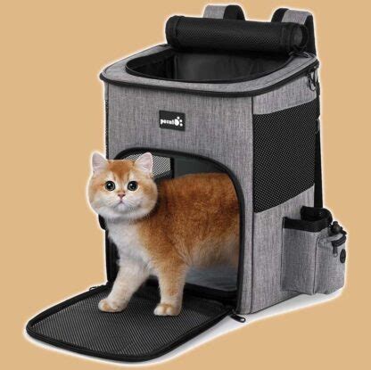 Pecute Sac Dos De Transport Pour Chat Respirant Et Pliable