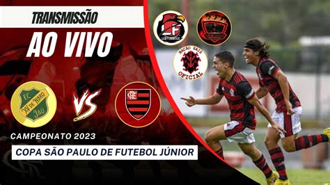 XV DE JAÚ X FLAMENGO AO VIVO COPINHA SÃO PAULO MERCADO DA BOLA