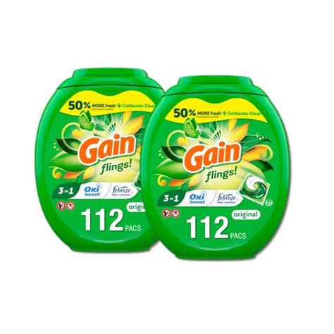 Have A Question About Gain Flings HE Original Scent Liquid Laundry